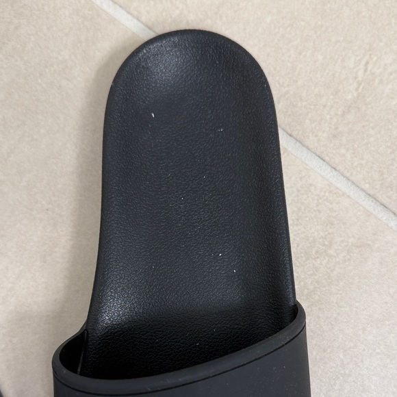 Balenciaga Black Logo Slides - Picture 3 of 6